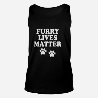 Furry Pets Dog Cats Unisex Tank Top - Seseable