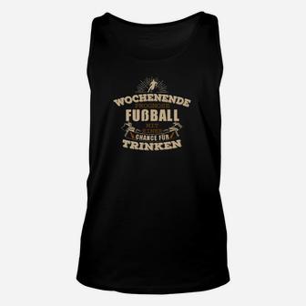 Fußball Mit Einer Chance Für Trinken TankTop - Seseable