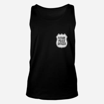 Future Police Cop Officer T-shirts - Police Badge Shirt Unisex Tank Top - Seseable