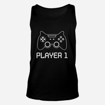 Gamer For Father And Son Daughter Unisex Tank Top - Seseable