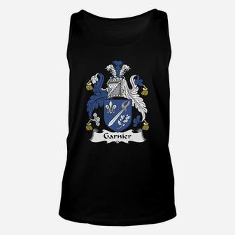 Garnier Family Crest / Coat Of Arms British Family Crests Unisex Tank Top | Seseable CA