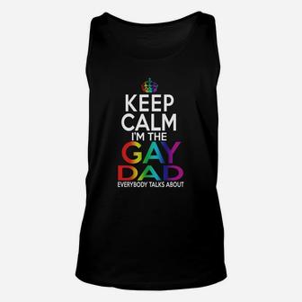 Gay Dad Unisex Tank Top - Seseable