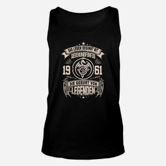 Geburt von Legenden 1961 Unisex TankTop, Vintage Jubiläums-Unisex TankTop mit Wunschjahr - Seseable