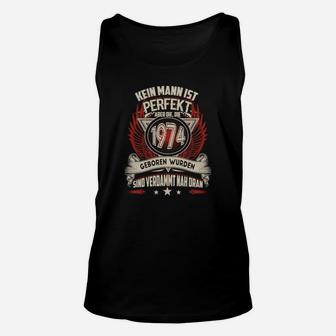 Geburtsjahr 1974 Unisex TankTop für Männer, Jahrgang '74 Fast Perfekt - Seseable