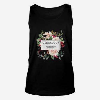 Genealogy Gift Genealogist Gift Ladies Family Research Unisex Tank Top - Seseable