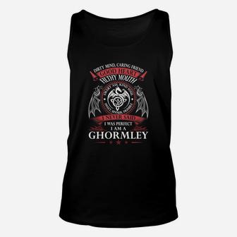 Ghormley Good Heart Name Shirts Unisex Tank Top - Seseable