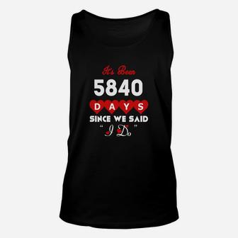Gift For 16th Wedding Anniversary Husband And Wife Shirt Unisex Tank Top - Seseable