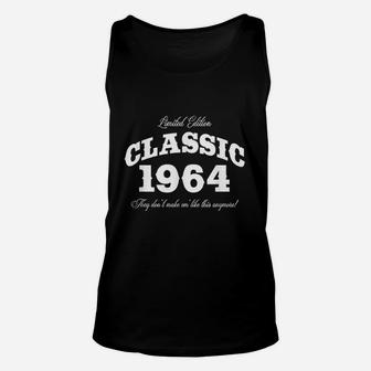 Gift For 56 Years Old Vintage Classic Car 1964 56th Birthday Unisex Tank Top - Seseable