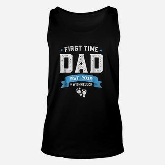 Gift For First Time New Dad To Be Fathers Day Unisex Tank Top - Seseable