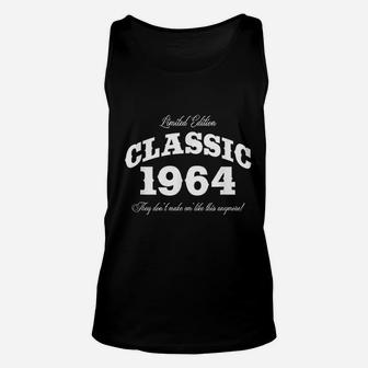 Gift For Vintage Classic Car 1964 Unisex Tank Top - Seseable