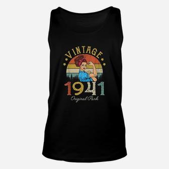 Gift Vintage 1941 Gifts For Women Born In 1941 Unisex Tank Top - Seseable