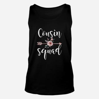 Girl Cousins Matching Outfit Gift Cousin Crew Cousin Squad Unisex Tank Top - Seseable