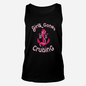 Girls Gone Cruising 2021 Vacation Party Cruise Gift Unisex Tank Top - Seseable