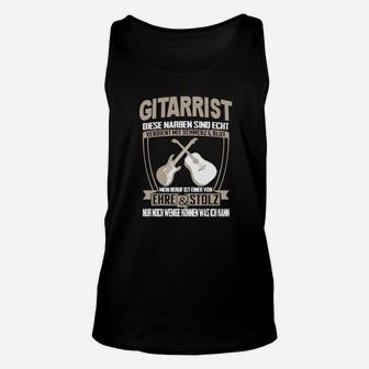 Gitarrenspieler Ehre & Stolz Unisex TankTop, Musiker Liebhaber Tee - Seseable