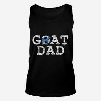 Goat Dad Fathers Day Farmer Gift Unisex Tank Top - Seseable