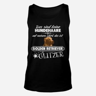 Golden Retriever Glitzer Unisex TankTop - Seseable