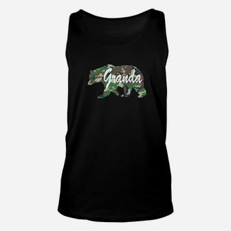 Granda Bearfunny Camping Summer Fathers Day Unisex Tank Top - Seseable