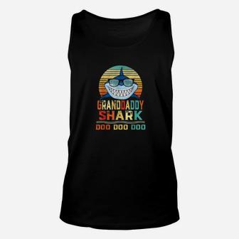 Granddaddy Shark Doo Doo, best christmas gifts for dad Unisex Tank Top - Seseable