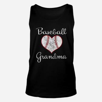 Grandma Vintage Baseball Grandma Unisex Tank Top - Seseable