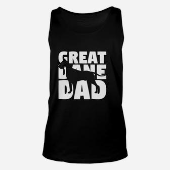 Great Dane Dad Dog Father Great Dane Gift Unisex Tank Top - Seseable