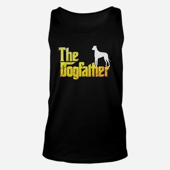 Great Dane Dogfather T Shirt - Great Dane Lover Gifts Unisex Tank Top - Seseable