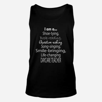 Great Gift For Daycare Teachers Unisex Tank Top - Seseable