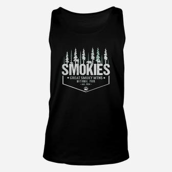 Great Smokies T-shirt - Great Smoky Mountains Shirt Unisex Tank Top - Seseable