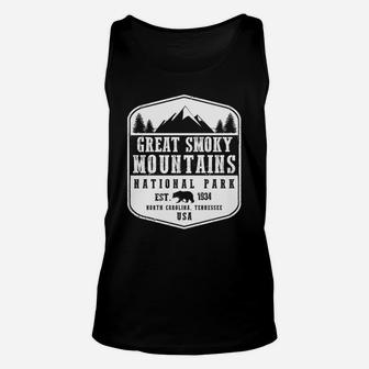 Great Smoky Mountains Unisex Tank Top - Seseable