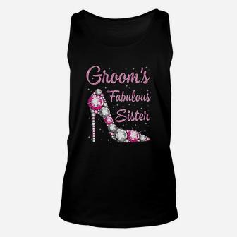 Grooms Fabulous Sister Happy Wedding Marry Vintage Unisex Tank Top - Seseable