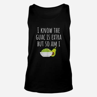 Guacamole Avocado Dip Funny Mexican Cinco De Mayo Unisex Tank Top - Seseable