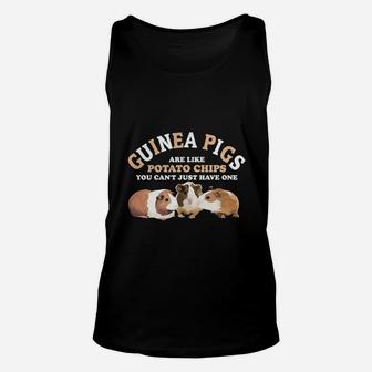Guinea Pigs Are Like Potato Chips Guinea Pig T-shirt Unisex Tank Top - Seseable