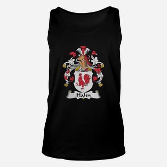 Hahn Family Crest German Family Crests Unisex Tank Top | Seseable CA