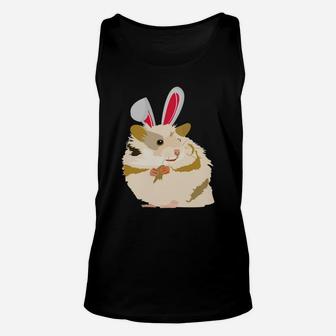 Hamster Easter Bunny T Shirt Black Youth B079zpvm91 1 Unisex Tank Top - Seseable