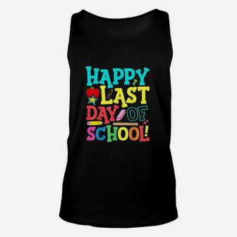Happy Last Day Of School Teacher Boys Girls Kids Unisex Tank Top - Seseable