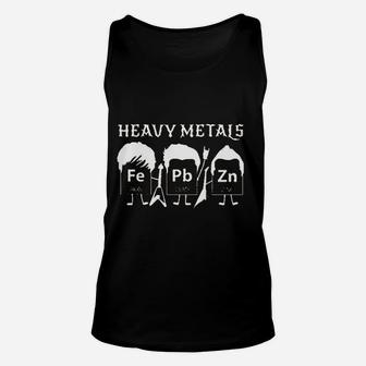 Heavy Metals Periodic Table Elements Funny  Unisex Tank Top - Seseable