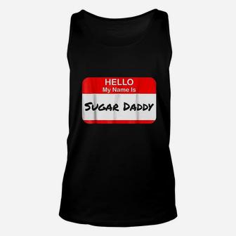 Hello My Name Is Daddy Pickup Charm Funny Unisex Tank Top - Seseable