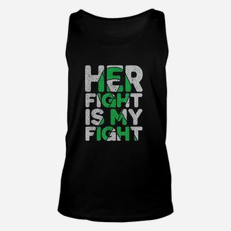 Her Fight Is My Fight Cerebral Palsy Support Unisex Tank Top - Seseable