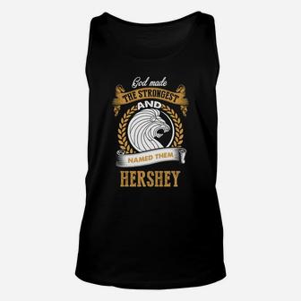 Hershey Shirt, Hershey Family Name, Hershey Funny Name Gifts T Shirt Unisex Tank Top - Seseable