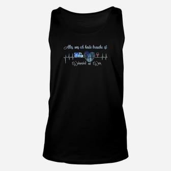 Herzlinie Krankenwagen Unisex TankTop: Kaffee & Jesus Design - Seseable