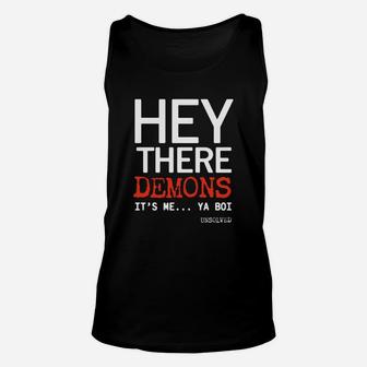 Hey There Demons Unisex Tank Top - Seseable