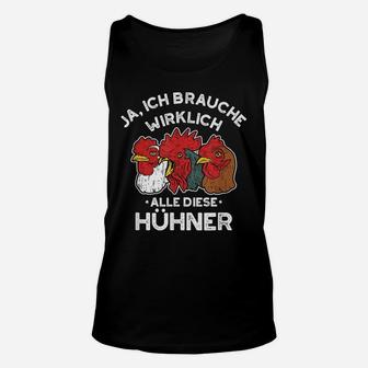 Hhner F H Jhner Flationer Lustiges Huh TankTop - Seseable