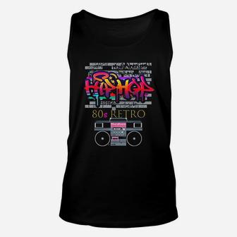 Hip Hop 80s Costume Party Outfit Gift Idea Unisex Tank Top - Seseable