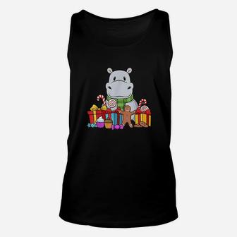 Hippopotamus Gifts Kids Christmas Hippo Women Hippo Unisex Tank Top - Seseable