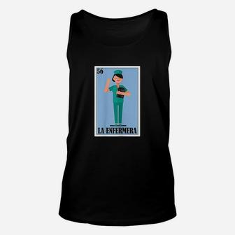 Hispanic Nurse La Enfermera Unisex Tank Top - Seseable