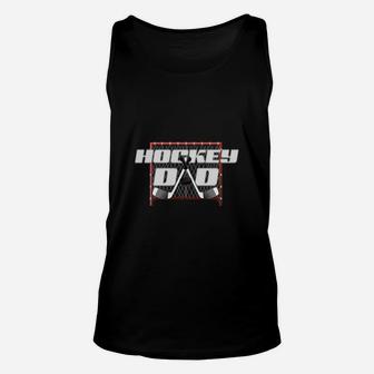 Hockey Dad With Net Unisex Tank Top - Seseable