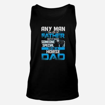 Horse Dad Animal Lovers Fathers Day Gif Unisex Tank Top - Seseable