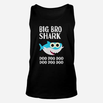 Hot Brother Shark Doo Doo Big Bro Halloween Christmas Matching Shirt Unisex Tank Top - Seseable
