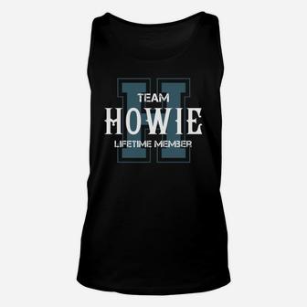 Howie Shirts - Team Howie Lifetime Member Name Shirts Unisex Tank Top - Seseable