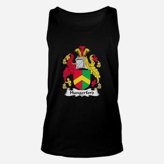 Hungerford Family Crest British Family Crests Unisex Tank Top | Seseable UK