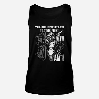 Hunting - Bow Hunting Unisex Tank Top - Seseable
